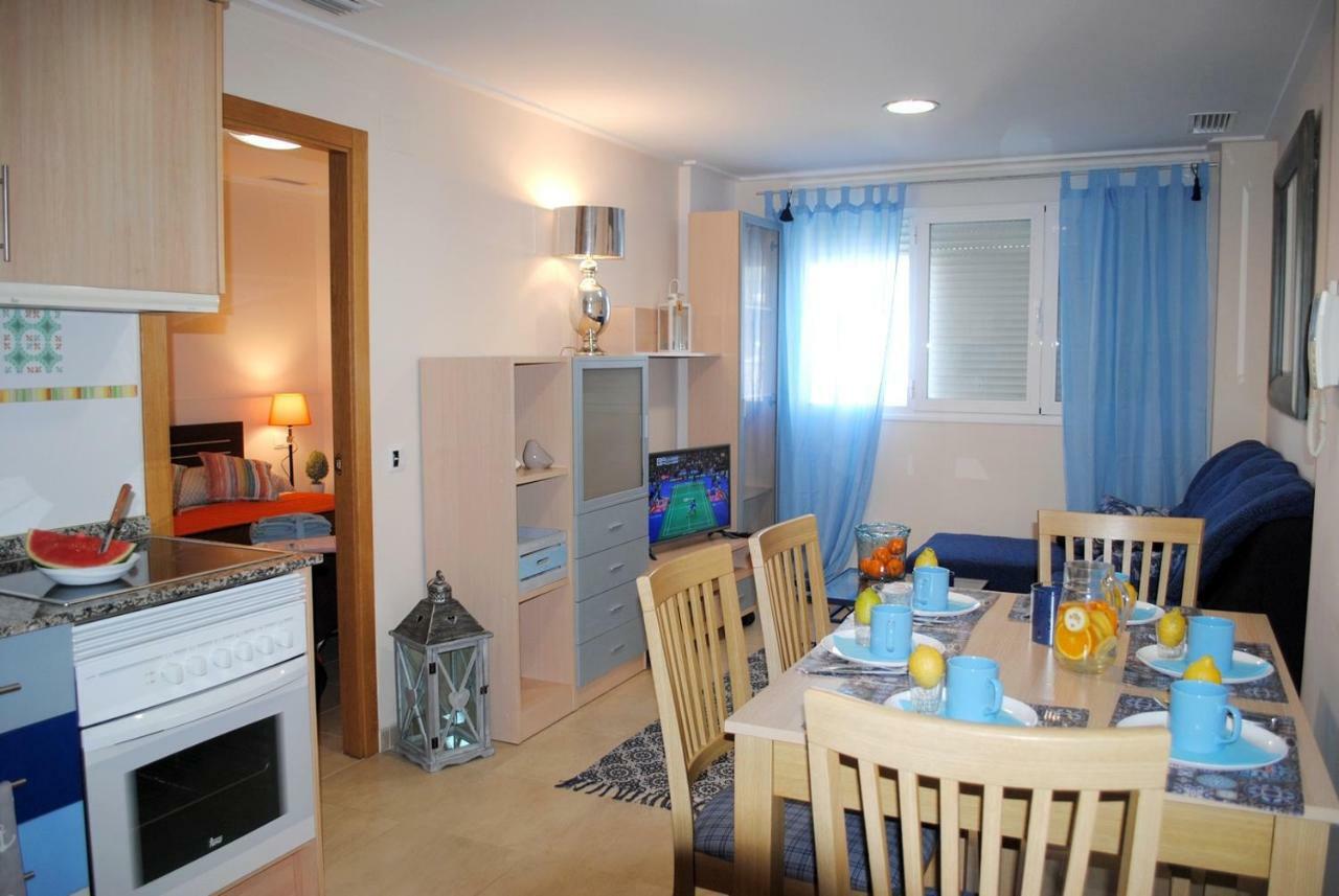 Chillout Grau De Gandia- Attico Para 6 Personas Invitamos Familias Y Jovenes, Dos Banos Dış mekan fotoğraf